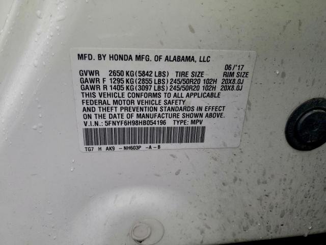 Honda Pilot Touring Image 12