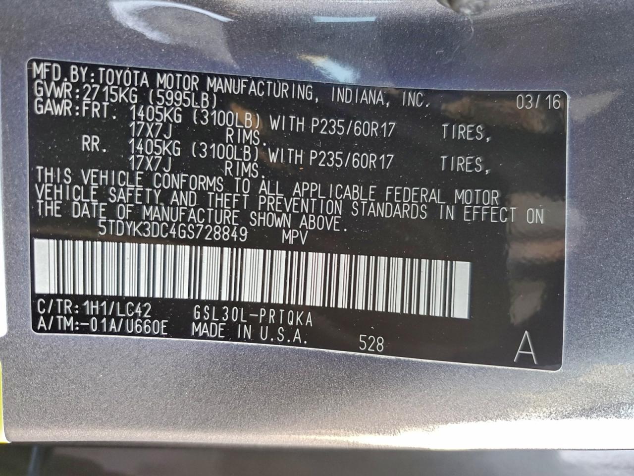 Toyota Sienna Xle Image 8