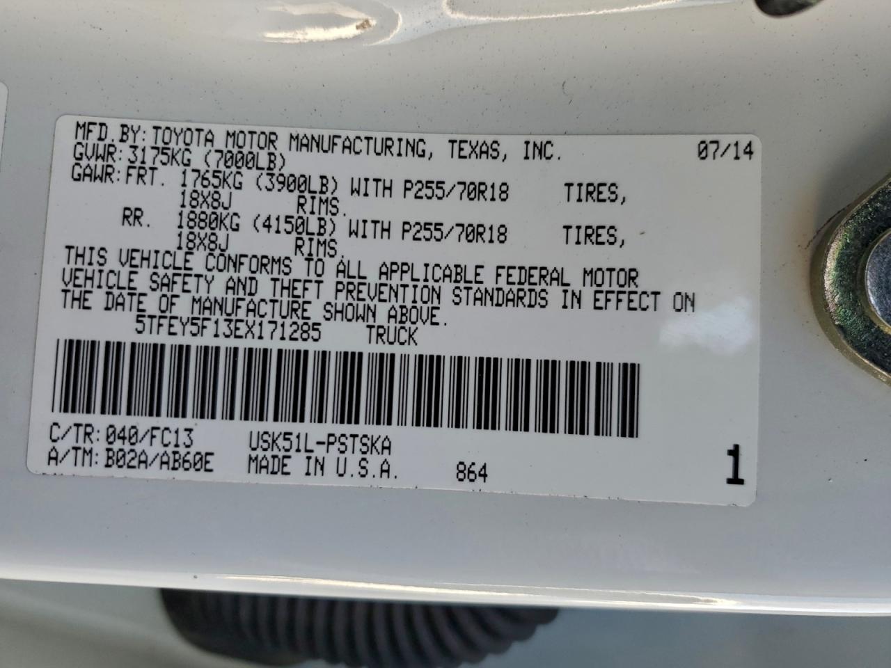 Toyota Tundra Crewmax Sr5 Image 12