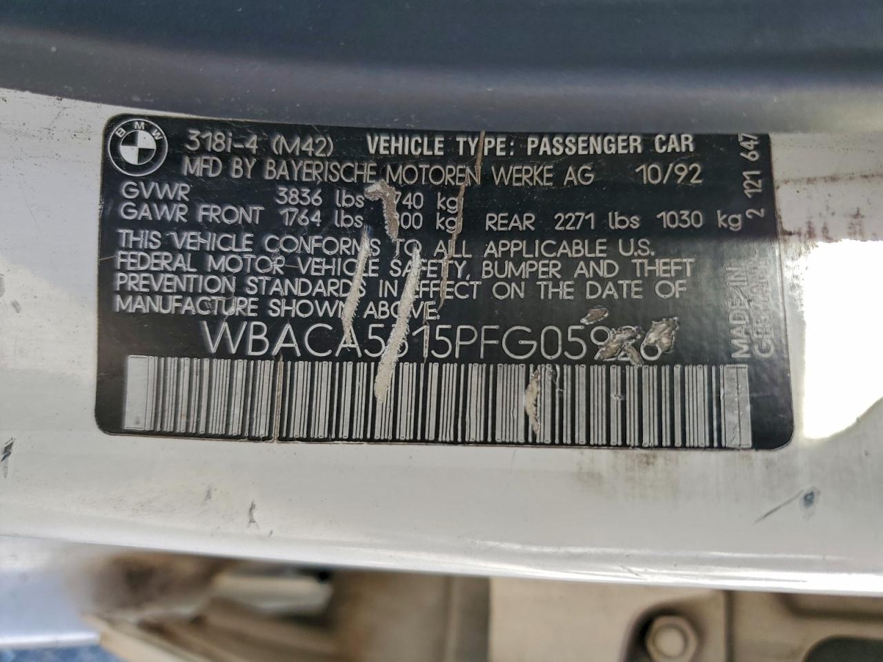 BMW 3 Series I Image 6